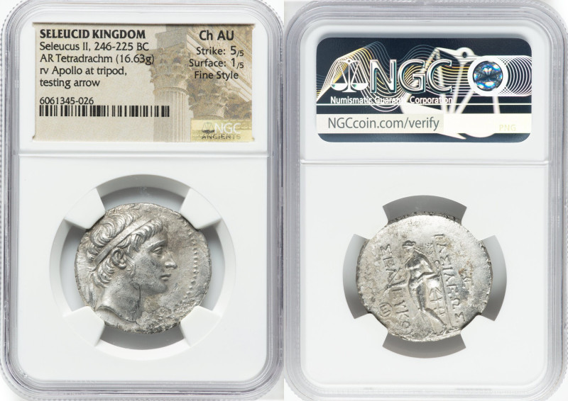 SELEUCID KINGDOM. Seleucus II Callinicus (246-225 BC). AR tetradrachm (28mm, 16....