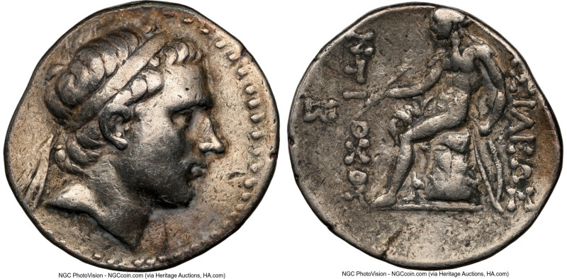 SELEUCID KINGDOM. Antiochus III the Great (222-187 BC). AR tetradrachm (30mm, 12...