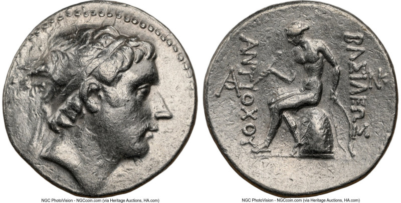 SELEUCID KINGDOM. Antiochus III the Great (222-187 BC). AR tetradrachm (28mm, 11...