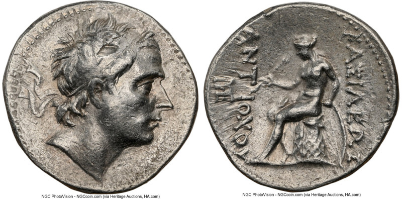 SELEUCID KINGDOM. Antiochus III the Great (222-187 BC). AR tetradrachm (30mm, 12...