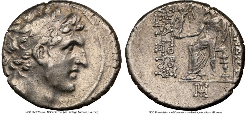 SELEUCID KINGDOM. Alexander I Theopater Euergetes Balas (152-145 BC). AR tetradr...