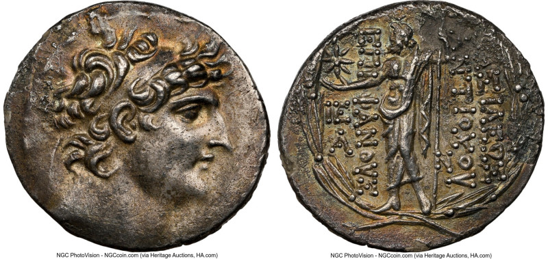 SELEUCID KINGDOM. Antiochus VIII Epiphanes (121-96 BC). AR tetradrachm (29mm, 12...