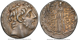 SELEUCID KINGDOM. Antiochus IX Eusebes Philopator (Cyzicenus) (114-95 BC). AR tetradrachm (28mm, 16.50 gm, 11h). NGC XF 4/5 - 4/5. Antioch on the Oron...