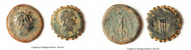 ANCIENT LOTS. Greek. Seleucid Kingdom. Lot of two (2) AE issues. VG. Includes: Two AE Seleucid issues, different denominations, rulers, and types. SOL...