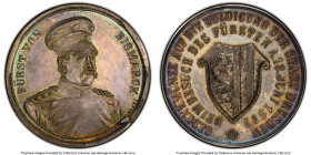 "Otto von Bismarck" silver Specimen Medal 1895 SP64 PCGS, Bennert-97. 35mm. HID09801242017 © 2024 Heritage Auctions | All Rights Reserved