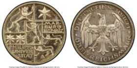 Weimar Republic Proof "Marburg University" 3 Mark 1927-A PR65 PCGS, Berlin mint, KM53, J-330. HID09801242017 © 2024 Heritage Auctions | All Rights Res...