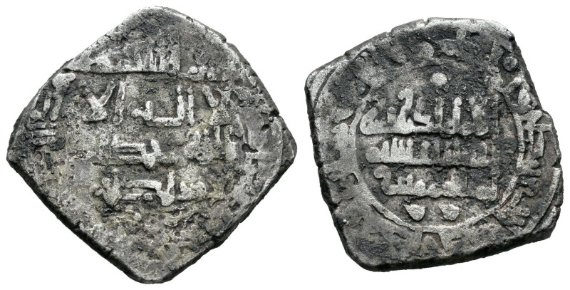 Kingdom of Taifas. Badis Ibn Habbus al-Muzaffar (Zirids). Dirham. 429-465 AH. Ma...