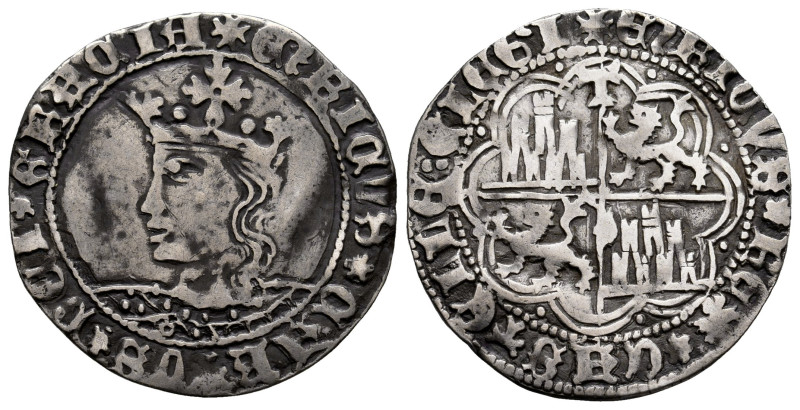 Kingdom of Castille and Leon. Henry IV (1399-1413). 1 real. Toledo. (Bautista-89...