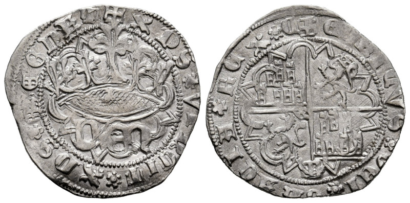 Kingdom of Castille and Leon. Henry IV (1399-1413). 1 real. Segovia. (Bautista-9...