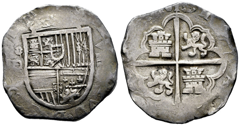 Philip III (1598-1621). 8 reales. 1612. Sevilla. D. (Cal-967). (Jarabo-Sanahuja-...