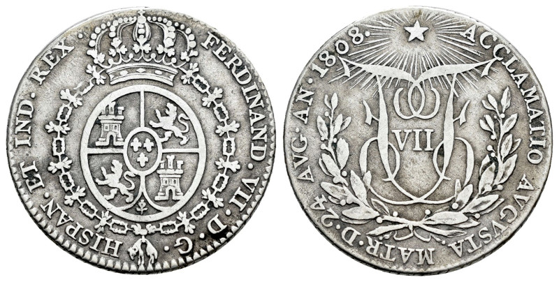 Ferdinand VII (1808-1833). "Proclamation" medal. 1808. Madrid. (Vives-200). (Vq-...