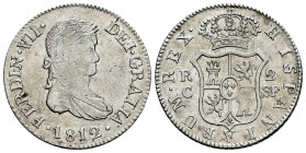 Ferdinand VII (1808-1833). 2 reales. 1812. Cataluña, minted in Mallorca. SF. (Cal-766). Ag. 5,66 g. Almost VF/VF. Est...50,00. 

Spanish descripctio...