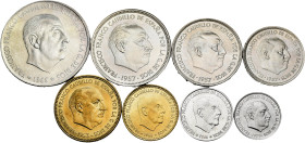 Estado Español (1936-1975). Complete series. 1970. Madrid. (Cal-159). FNMT official issue. Mint state. Est...220,00. 

Spanish descripction: Estado ...