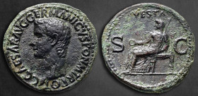 Germanicus AD 37-41. Rome. As Æ