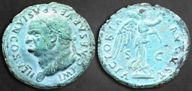 Vespasian AD 69-79. Rome. As Æ