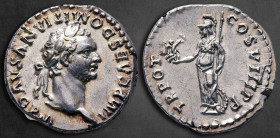 Domitian AD 81-96. Rome. Denarius AR