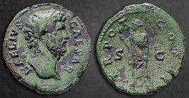 Aelius, as Caesar AD 136-138. Rome. As Æ