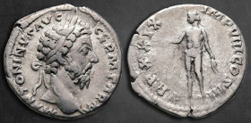 Marcus Aurelius AD 161-180. Rome. Denarius AR