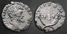 Septimius Severus AD 193-211. Emesa. Denarius AR