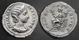 Julia Mamaea. Augusta AD 222-235. Rome. Denarius AR