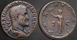 Maximinus I Thrax AD 235-238. Rome. Sestertius Æ