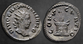 Divus Valerian II AD 258. Rome. Billon Antoninianus