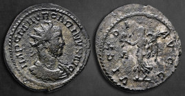 Carinus AD 283-285. Lugdunum. Billon Antoninianus