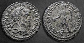 Severus II, as Caesar AD 305-306. Cyzicus. Follis Æ