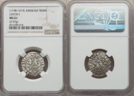 Cilician Armenia. Levon I (1198-1219) Tram ND MS61 NGC, Bed-227. 21mm, 2.97gm. 

HID09801242017