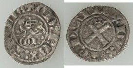 Aquitaine. Edward II (1307-1325) 4-Piece Lot of Uncertified Assorted Issues, 1) Obole ND - VF, Elias-110 (R; Edward III), W&F-264 1/a (R2). 15mm. 0.35...