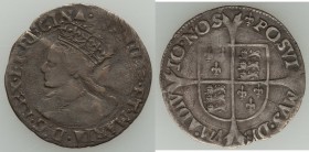 Philip & Mary Groat ND (1554-1558) Fine (Scratches), Tower mint, Lis mm, S-2508. 22mm. 1.76gm. 

HID09801242017
