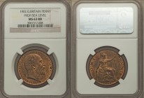 Edward VII Penny 1902 MS63 Red and Brown NGC, KM794.2. High Sea Level variety. 

HID09801242017