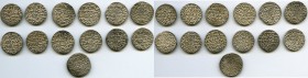 Seljuqs of Rum 30-Piece Lot of Uncertified Assorted Dirhams, Includes 30 coins of: Kayka'us II (1st Reign, AH 643-647 / AD 1245-1249) Dirhams (square ...