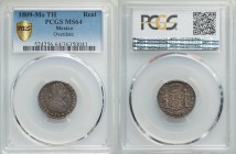 Ferdinand VII Real 1809 Mo-TH MS64 PCGS, Mexico City mint, KM82. Overdate but unlisted 

HID09801242017