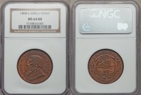 Republic 7-Piece Lot of Certified Assorted Issues, 1) Penny 1898 - MS64 Red and Brown NGC, KM2. 2) 6 Pence 1892 - AU (improperly cleaned) NCS, KM4. 3)...