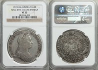 World 4-Piece Lot of Certified Assorted Crowns NGC, 1) Austria. Maria Theresa Taler 1774-AS - VF35, Hall mint, KM1865, Dav-1124. 2) Ethiopia. Menelik ...
