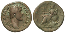 Roman Coins: Roman Empire
Sestercio. 145-161 d.C. ANTONINO PÍO. Anv.: ANTONINVS AVG. PIVS P. P. TR. P. Busto laureado a derecha. Rev.: COS. IIII S.C....