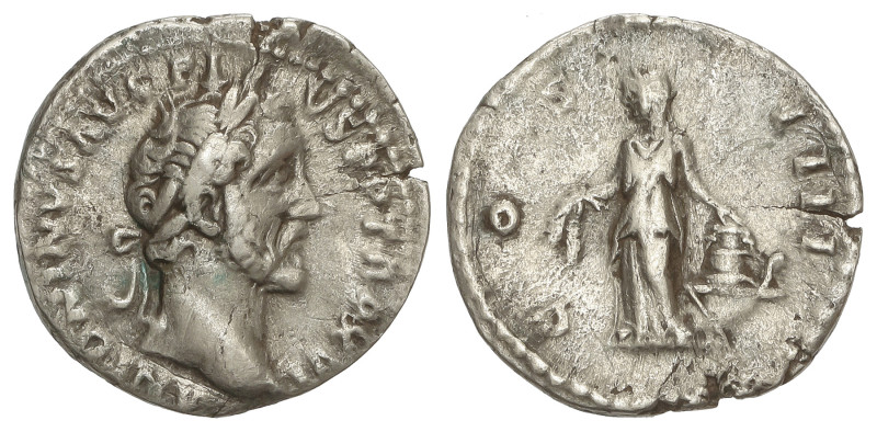 Roman Coins: Roman Empire
Denario. 154 d.C. ANTONINO PÍO. Anv.: ANTONINVS AVG. ...