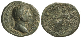 Roman Coins: Roman Empire
As. 162 a 163 d.C. LUCIO VERO. Anv.: IMP. CAES. L. AVREL. VENVS AVG. Busto a derecha. Rev.: FORT. RED. TR. POT. III COS. II...