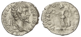 Roman Coins: Roman Empire
Denario. 197-198 d.C. SEPTIMIO SEVERO. Anv.: L. SEPT. SEV. PERT. AVG. IMP. X. Cabeza laureada a derecha. Rev.: VICT. AVGG. ...