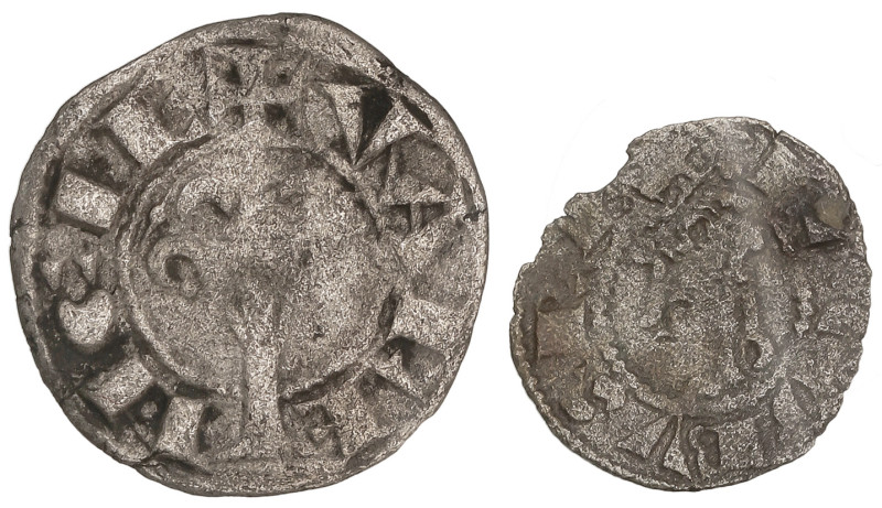 Medieval Coins: Catalonia-Kingdom Of Aragon
Lote 2 monedas Òbol y Diner. JAUME ...