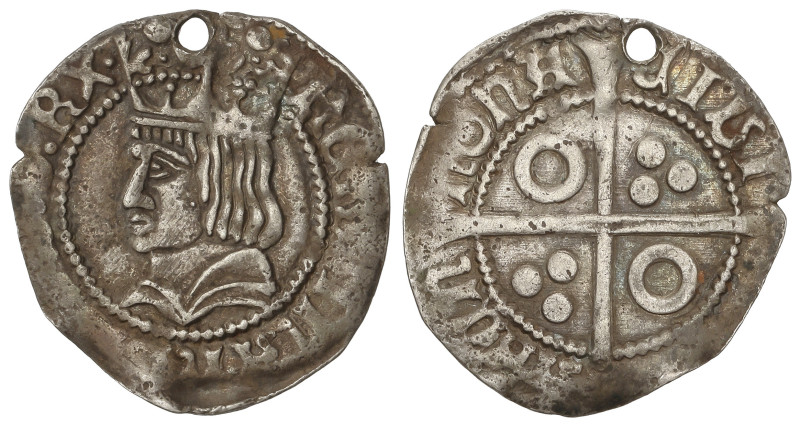Medieval Coins: Catalonia-Kingdom Of Aragon
Croat. FERRAN II. BARCELONA. Anv.: ...