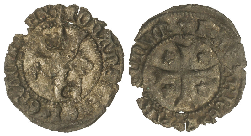 Medieval Coins: Kingdom Of Navarre
Cornado. JUAN I. Anv.: ¶IOHANES¶DEI¶GRACIA¶(...