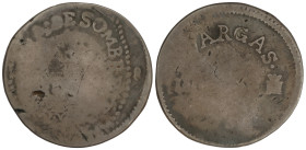 Spanish Monarchy: Ferdinand VII
8 Reales. 1812. SOMBRERETE DE VARGAS. 25,83 grs. VARGAS en reverso. (Acuñación floja). Pátina. RARA. AC-1428. (BC)....