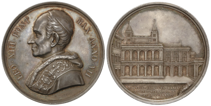 World Coins: Vatican City
Medalla. 1884. LEON XIII. Anv.: LEO XIII PONT MAX ANN...
