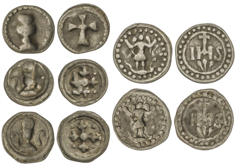 Medieval Coins: Local Coins Of Catalonia And Pellofes
Lote 5 Plom. FELANTIX (3)...