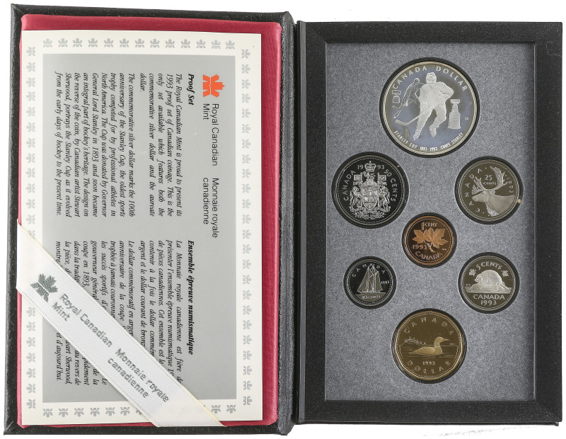 World Coins: Canada
Lote 21 Sets. 1973 a 1993. AR, Ni, Cuni, Br. Todas fechas d...