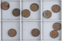 World Coins: Yemen
Lote 10 monedas 1/2 Baiza. S/F (1860). SULTANATE OF LAHEJ. AE. Western Aden Protectorate. (Leves manchitas y leves oxidación). Alg...