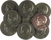 Spanish Medals
Lote 9 medallas. 1952. PIUS XII. CONGRESO EUCARISTICO INTERNACIONAL. BARCELONA. Anv.: PIUS DIVINA PROVIDENTIA PP. XII MCMLII. Busto a ...