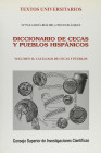 Numismatic Books
García-Bellido, M.; Blázquez, C. DICCIONARIO DE CECAS Y PUEBLOS HISPÁNICOS. VOLUMEN I: INTRODUCCIÓN. VOLUMEN II: CATÁLOGO DE CECAS Y...
